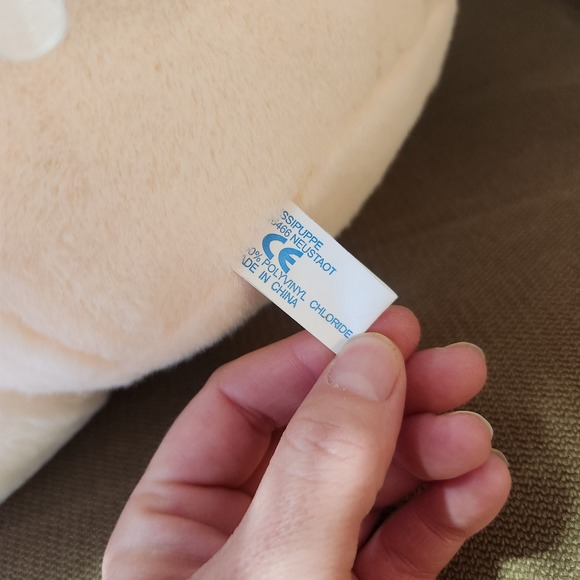 Hello Kitty Plush Red Hearts Dress Pink Heart Pillow Bow 19" Valentine's Day - Picture 7 of 15